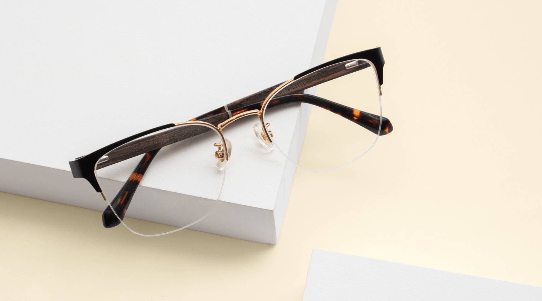 Modern browline glasses online