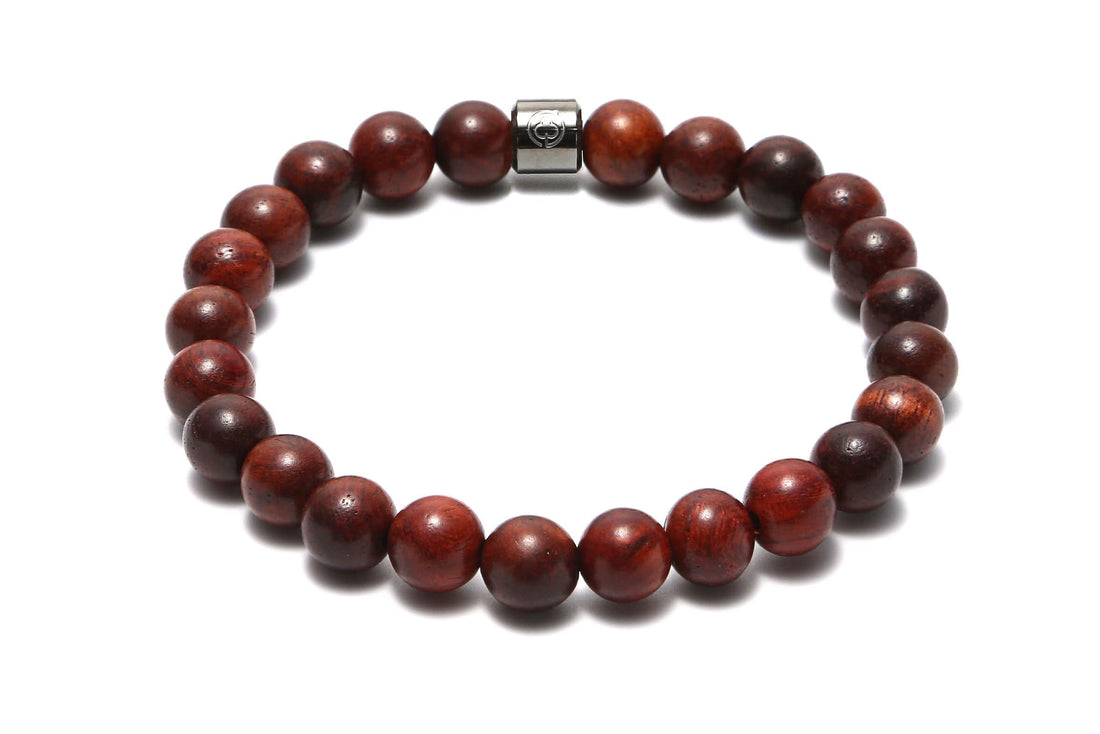 Rosewood Bead Bracelet