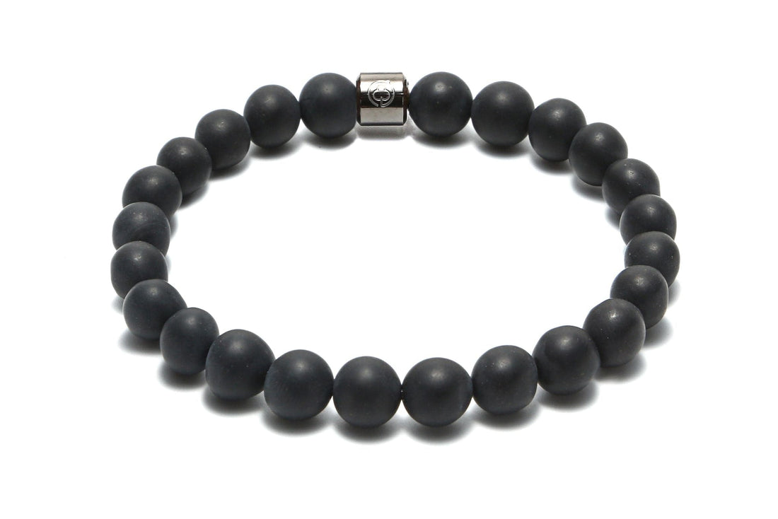 Onyx Bead Bracelet