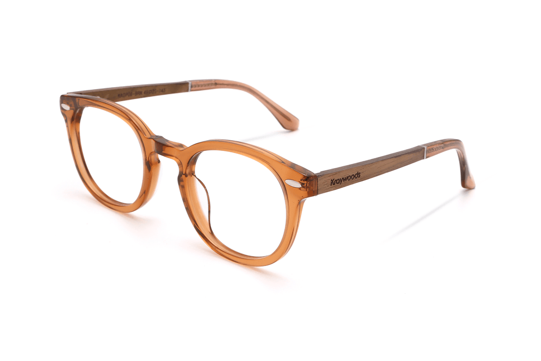 Fierce Brown Eyeglasses