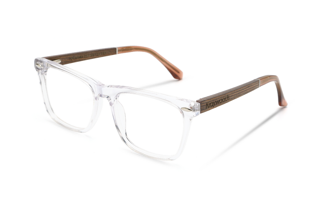 Grace Clear Eyeglasses Isometric