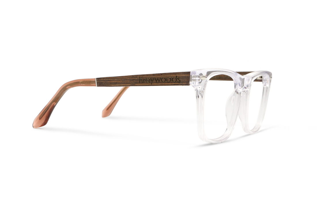 Grace Clear Eyeglasses Side