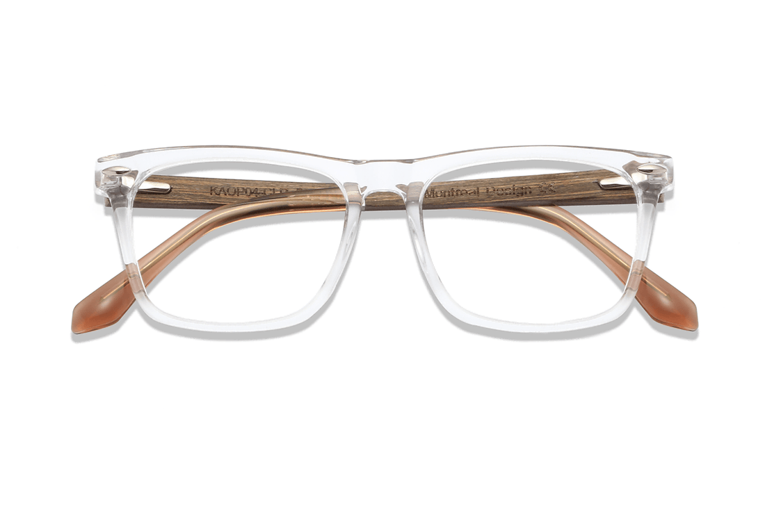 Grace Clear Eyeglasses Folded