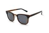 Casper, Browline Wood Sunglasses - Angled