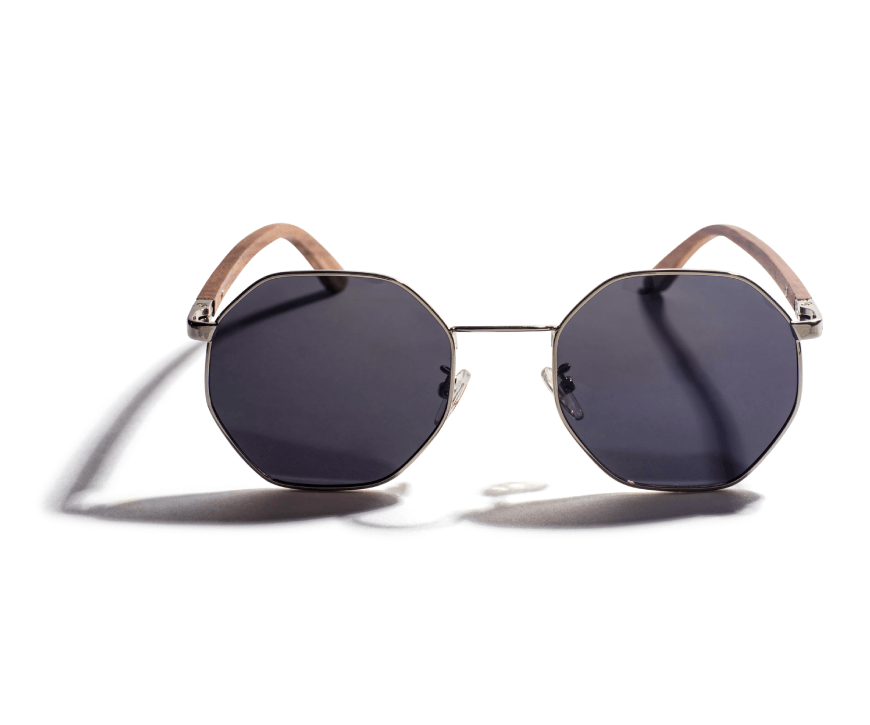 Ray-ban octagon sunglasses in gold ORB1973 | ASOS