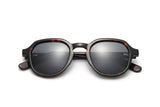 Hudson, Geometric Retro Square Sunglasses - Folded