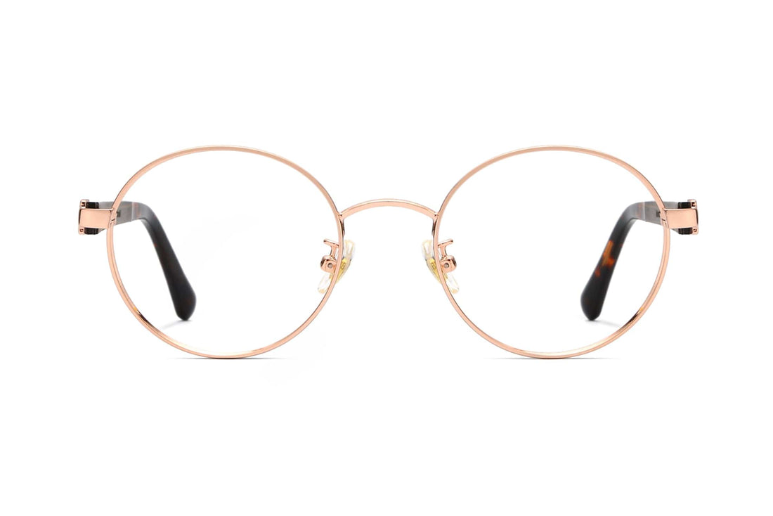 Joy Rose Gold Eyeglasses