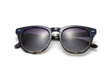 Sky, Blue Tortoise Cat Eye Sunglasses - Folded