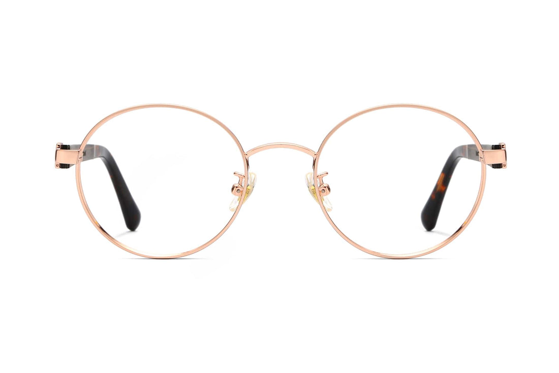 Joy Rose Gold Eyeglasses