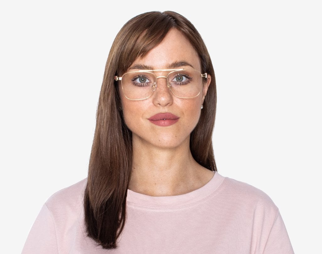 Women's aviator shop eyeglass frames