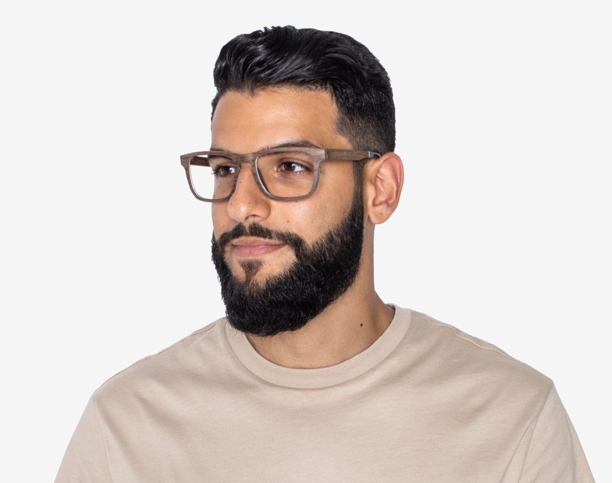 Men's clearance rectangle eyeglasses